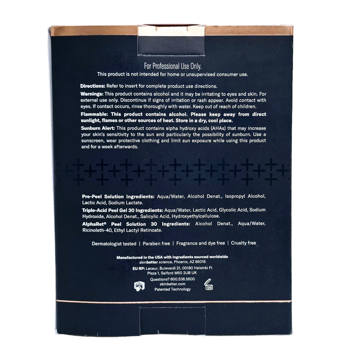 Skinbetter Science AlphaRet Professional Peel System 30 (1 Kit)