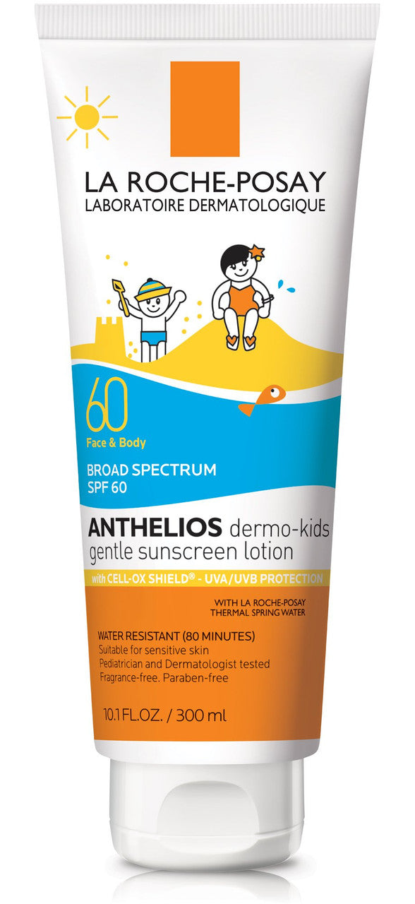 La Roche-Posay La Roche Posay Anthelios Dermo Kids Gentle Sunscreen Lotion SPF 60 FACE & BODY (10.1 oz)