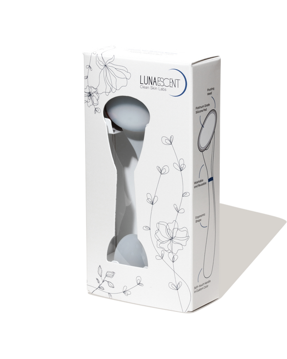 LUNAESCENT Touch-Free Skincare Applicator with Spatula by LUNAESCENT