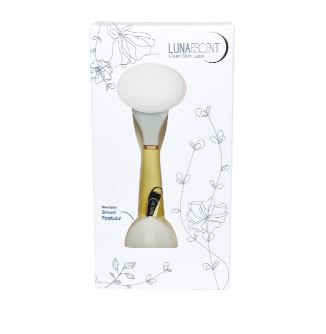 LUNAESCENT Touch-Free Skincare Applicator with Spatula by LUNAESCENT