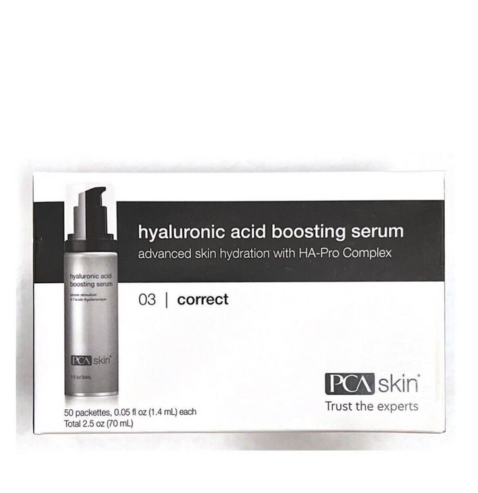 PCA Skin Hyaluronic Acid Boosting Serum Travel Size (50 Packettes)