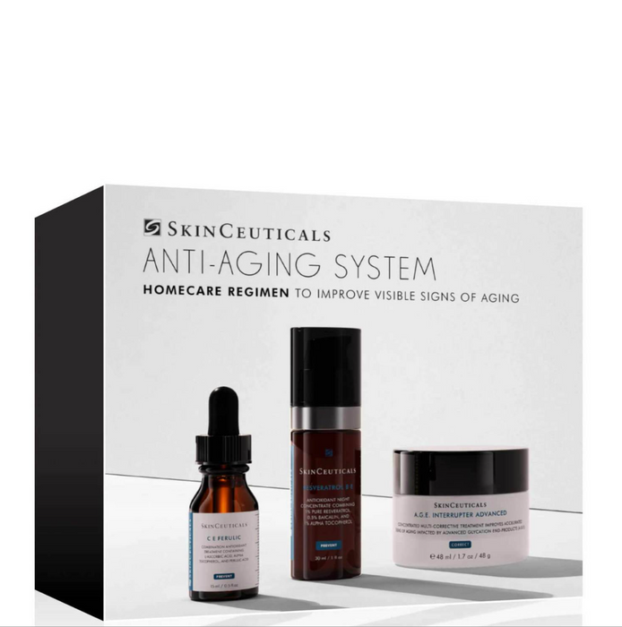SkinCeuticals Advanced Anti-Aging System w/ CE Ferulic (Features New AGE INTERRUPTER ADVANCED)