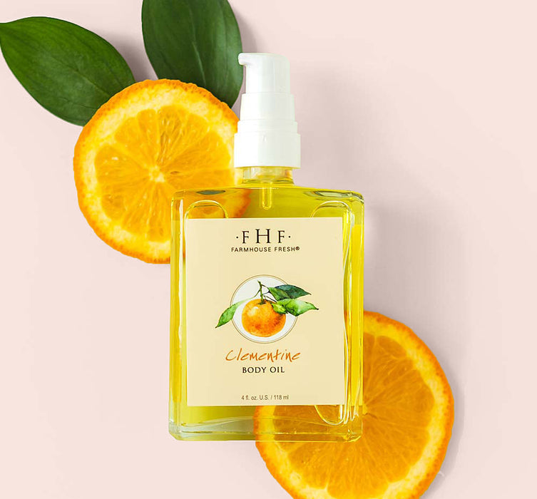 Clementine Body Oil by FarmHouse Fresh skincare