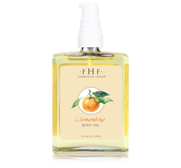 Clementine Body Oil by FarmHouse Fresh skincare