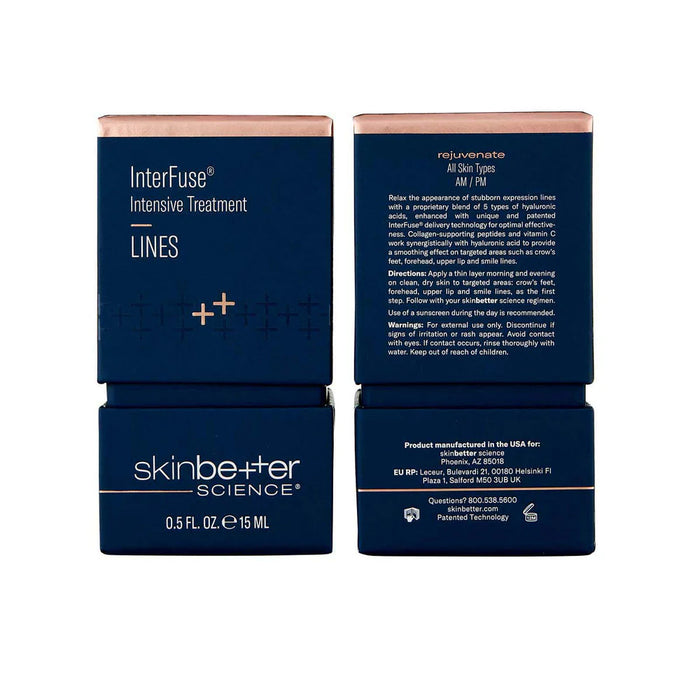 Skinbetter Science InterFuse Intensive Treatment LINES (0.5 oz / 15 ml)
