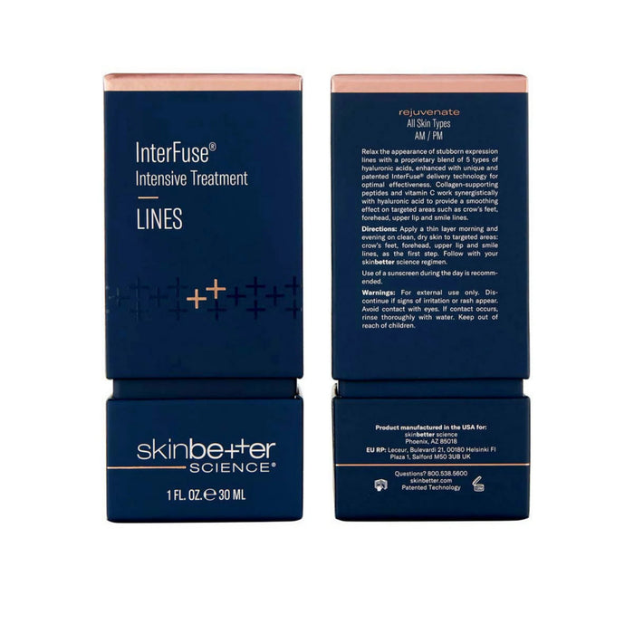 Skinbetter Science InterFuse Intensive Treatment LINES (1 oz / 30 ml)