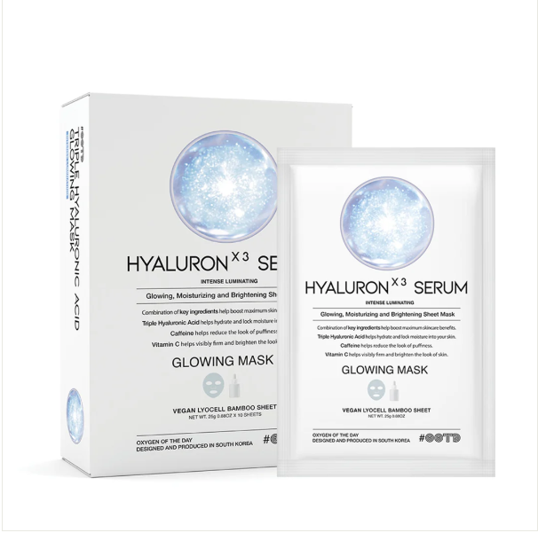 OOTD Hyaluron x3 Serum Mask 10 Sheets