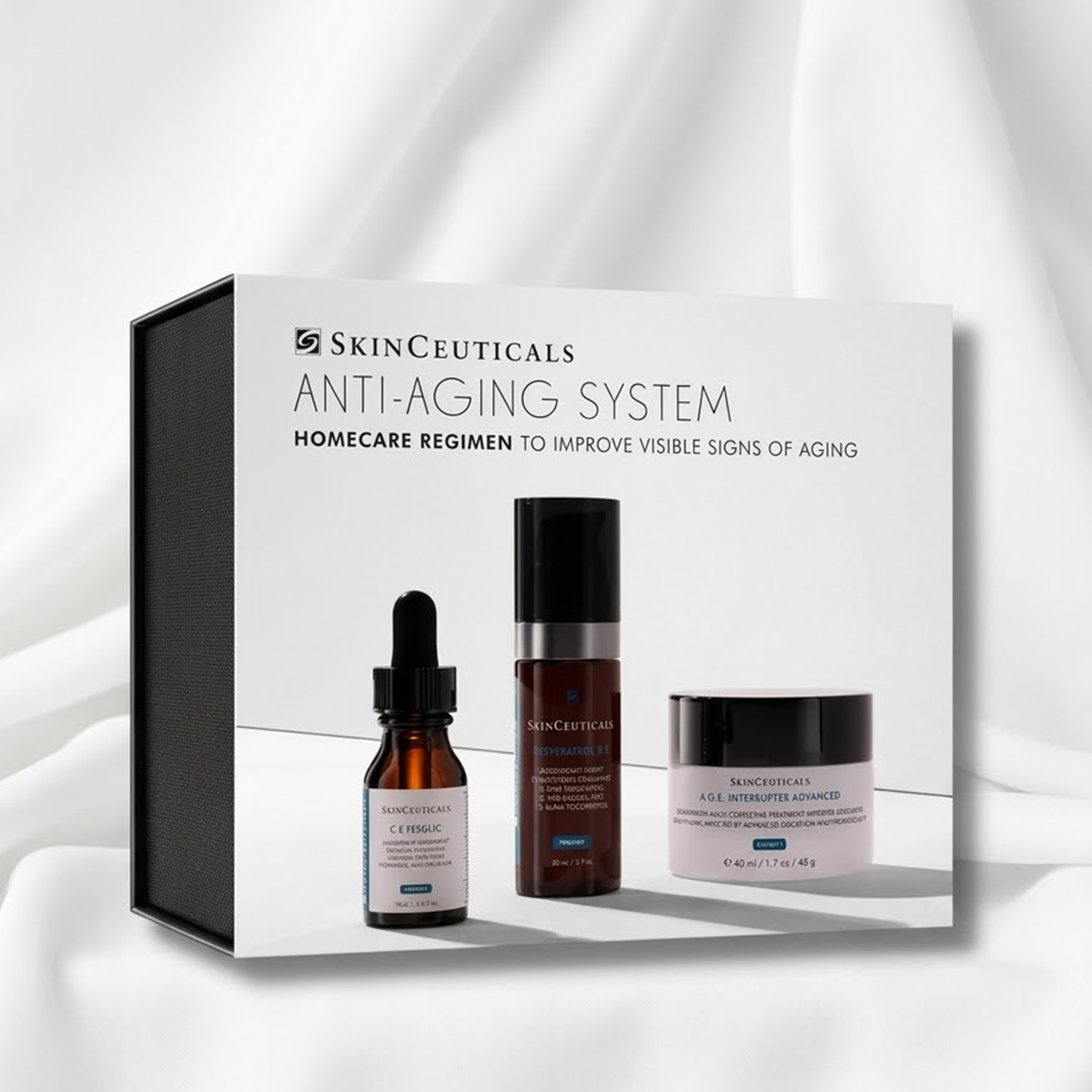 SkinCeuticals Advanced Anti-Aging System w/ CE Ferulic (Features New AGE INTERRUPTER ADVANCED)