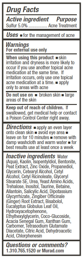Murad Rapid Relief Acne Sulfur Mask (2.5 oz)