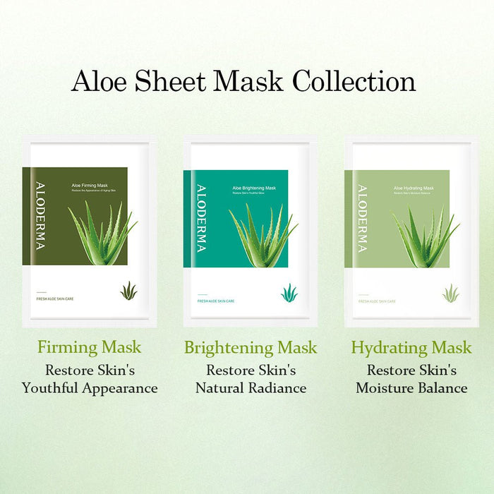 Aloe Brightening Mask (Box of 5) by ALODERMA