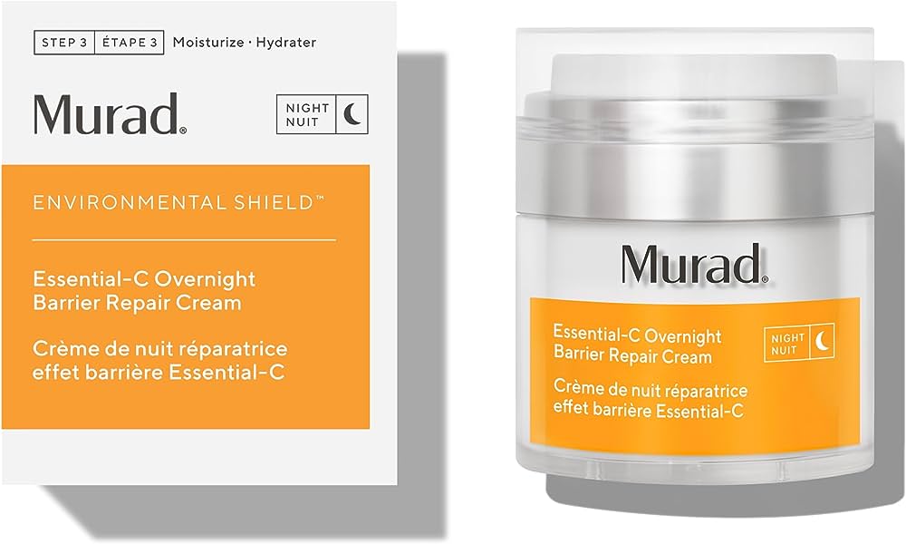Murad Essential-C Overnight Barrier Repair Cream (Formerly City Skin Overnight Detox Moisturizer) (1.7 oz)