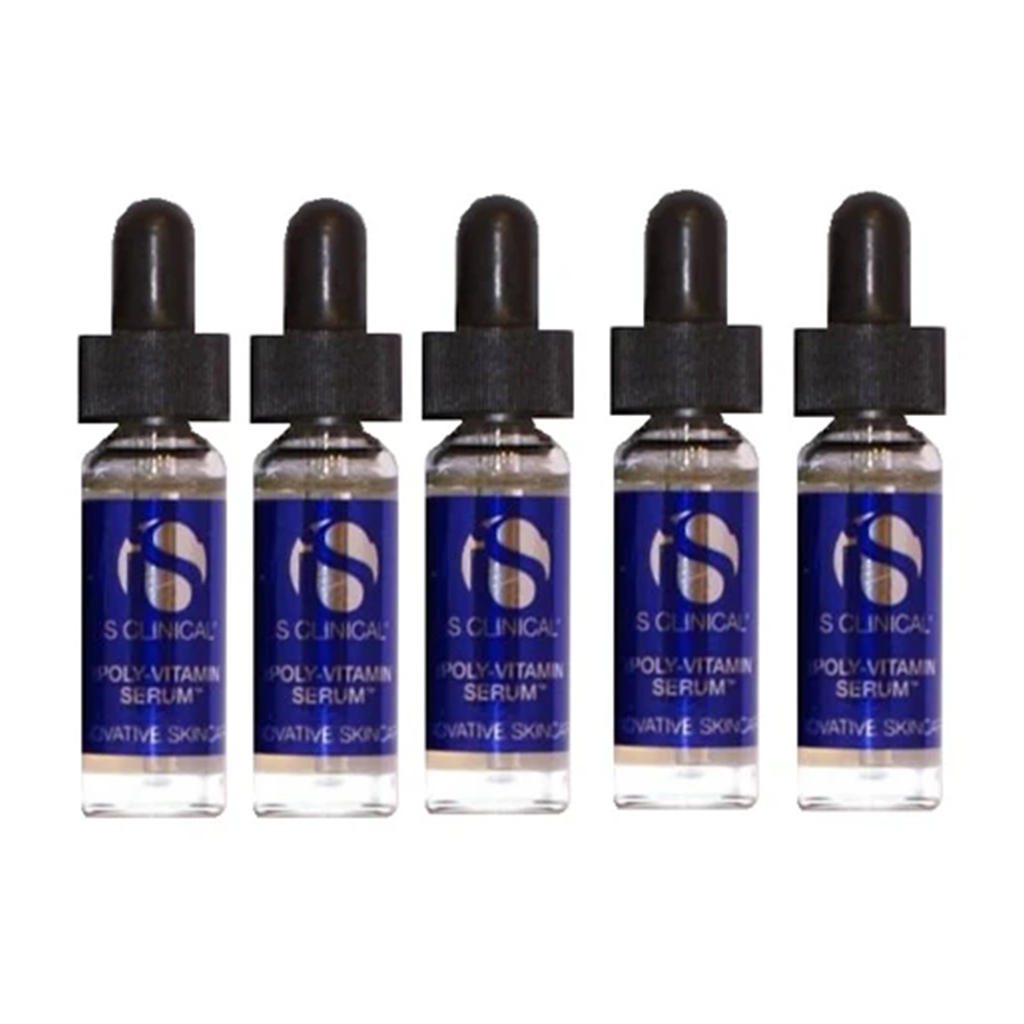 iS Clinical Poly-Vitamin Serum Travel Sample Sizes 10 Mini Package
