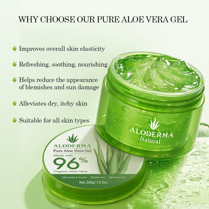 Pure Aloe Vera Gel 200g by ALODERMA