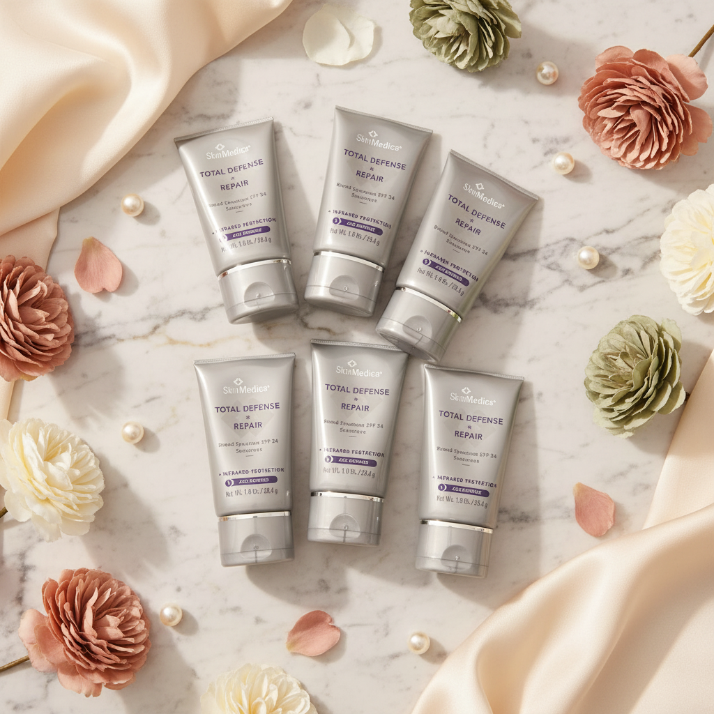 SkinMedica Total Defense + Repair SPF 34 (Travel Size - 6 Tubes)