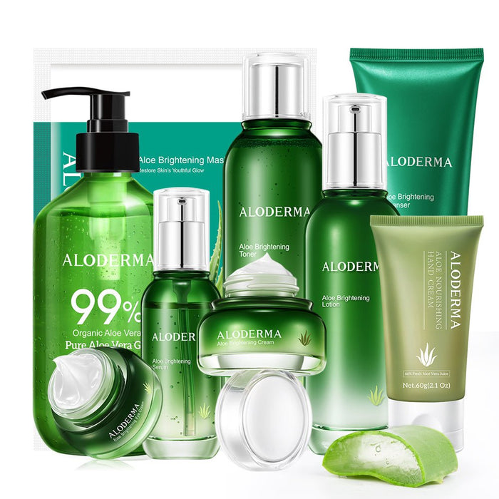 Ultimate Aloe Brightening Set by ALODERMA