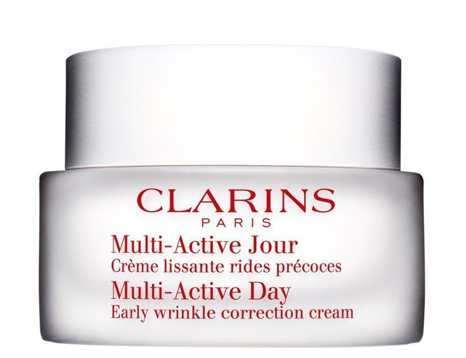 Clarins Multi-Active Day Early Wrinkle Correction Cream - All Skin Types w/ Sample ( 1.7 oz / 50 ml )