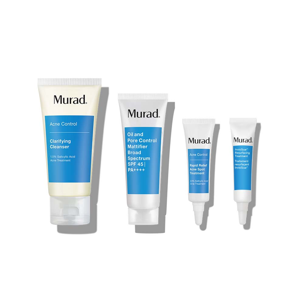 Murad Acne Control 30-Day Trial Kit (4-Piece Set)