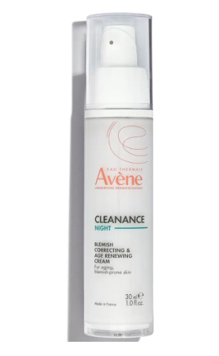 Avene Cleanance NIGHT Blemish Correcting & Age Renewing Cream (30