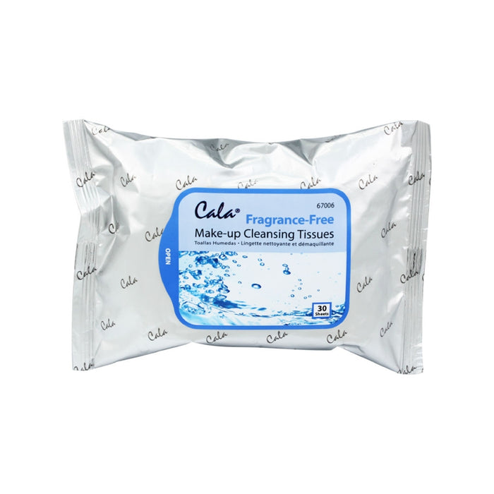 Cala Make-up Cleansing Tissues (Fragrance-Free) 30 sheets