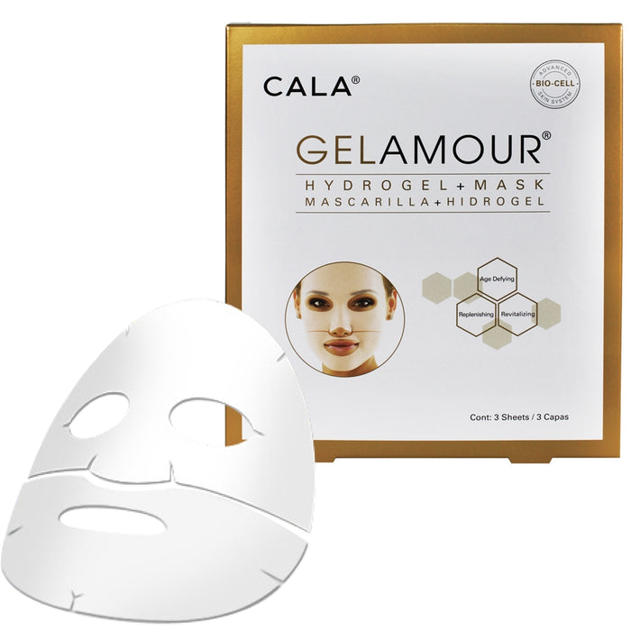 Cala European Gelamour Hydrogel Mask - 3 Sheets
