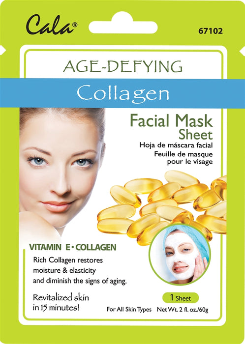 Cala Collagen Age Defying Facial Mask Sheet