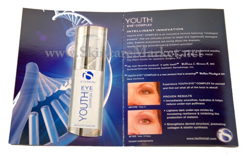 iS Clinical Youth Eye Complex Sample/ Travel Size (10 Pack)