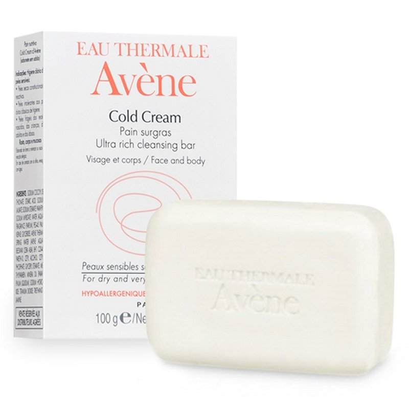 Avène Cold Cream Ultra-Rich Cleansing Bar (3.5 oz)