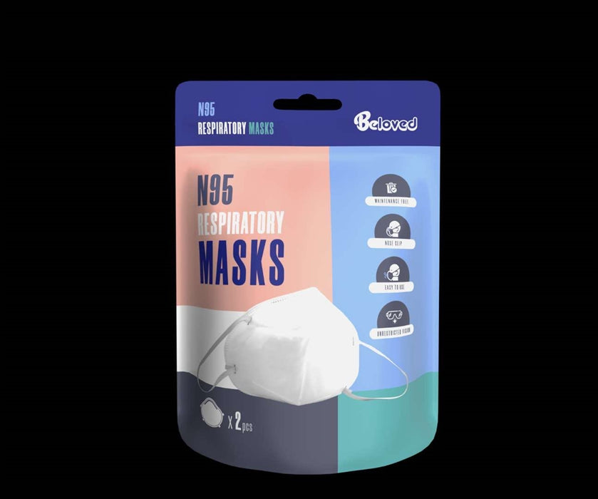 Beloved KN95 Face Mask (2 Pack)