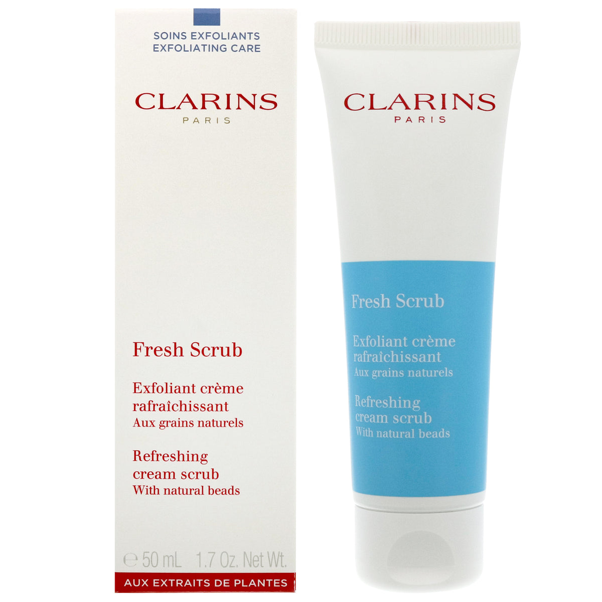 Clarins store fresh scrub