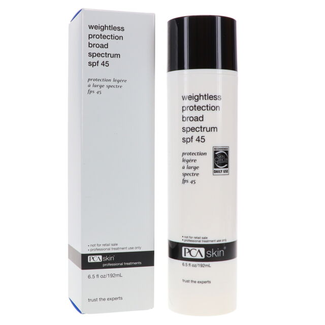 PCA Skin Weightless Protection Broad Spectrum SPF 45 PRO SIZE ( 7 oz )